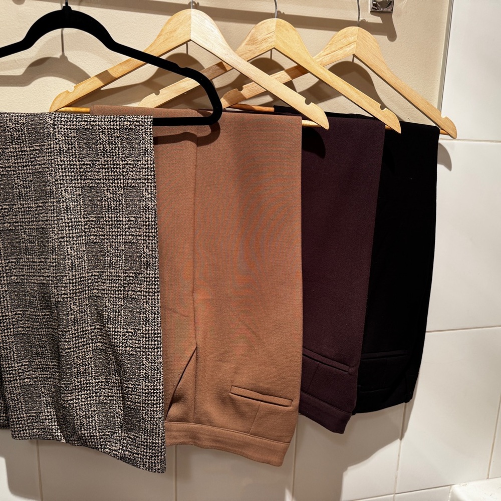 dress pants THREE PAIRS